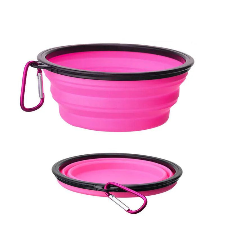 Large Folding Silicone Pet Bowl - themiraclebrands.com