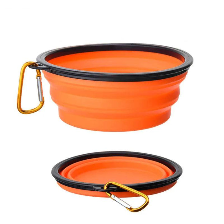 Large Folding Silicone Pet Bowl - themiraclebrands.com