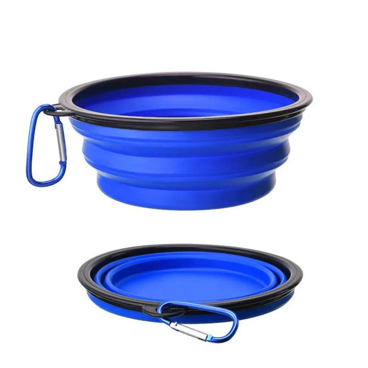 Large Folding Silicone Pet Bowl - themiraclebrands.com