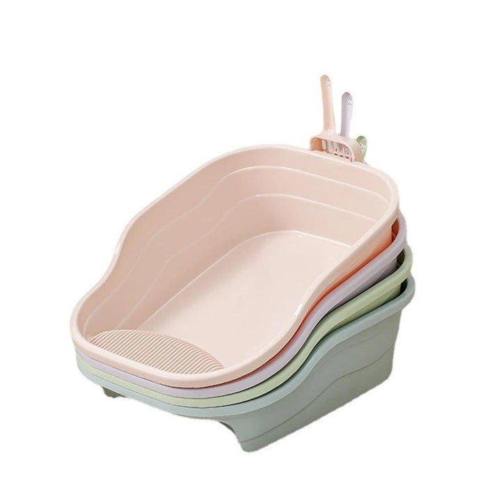 Large Pet Litter Basin Cat Litter Box - themiraclebrands.com