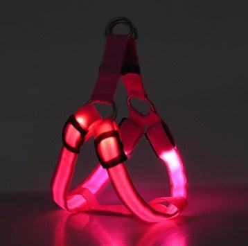 LED Luminescent Dog Chest Strap - themiraclebrands.com