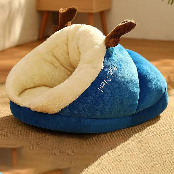 MADDEN Warm Small Cat Dog Kennel Bed - themiraclebrands.com