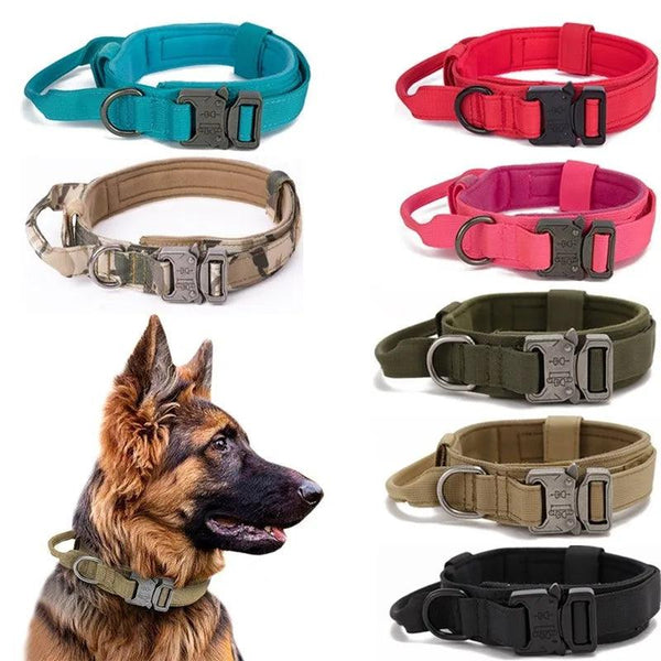 Military Tactical Dog Collar and Leash - themiraclebrands.com