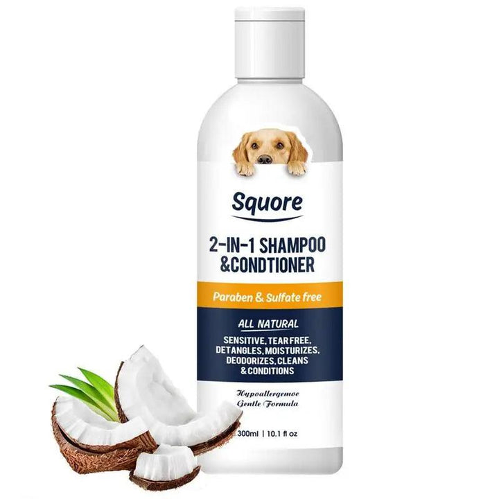 Moisturizing Pet Shampoo Sensitive Skin 2-in-1 - themiraclebrands.com