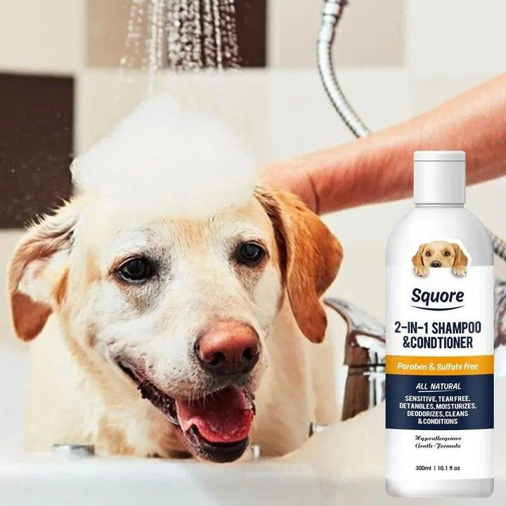 Moisturizing Pet Shampoo Sensitive Skin 2-in-1 - themiraclebrands.com