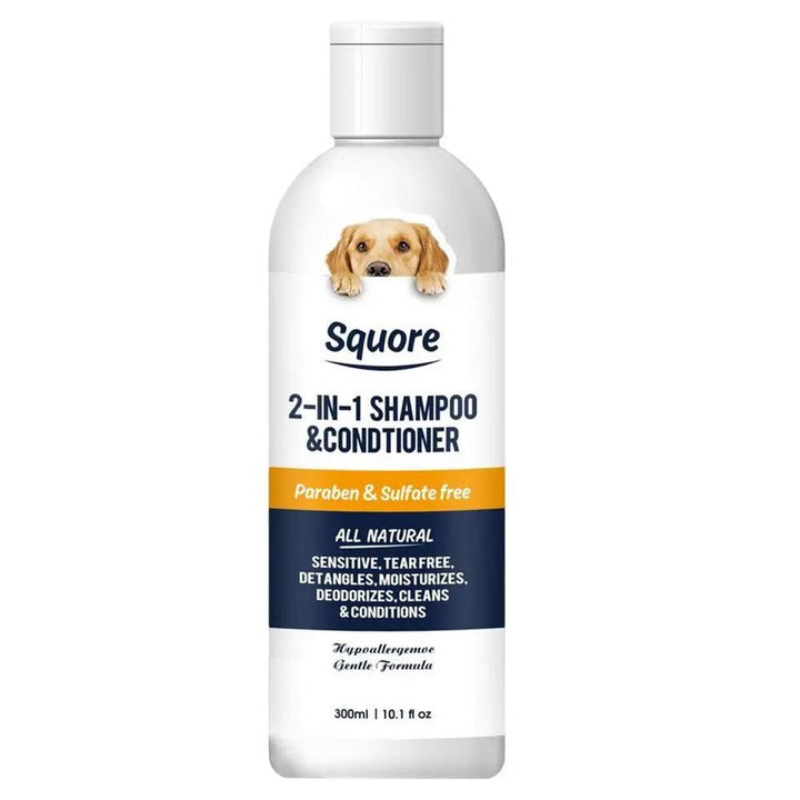 Moisturizing Pet Shampoo Sensitive Skin 2-in-1 - themiraclebrands.com