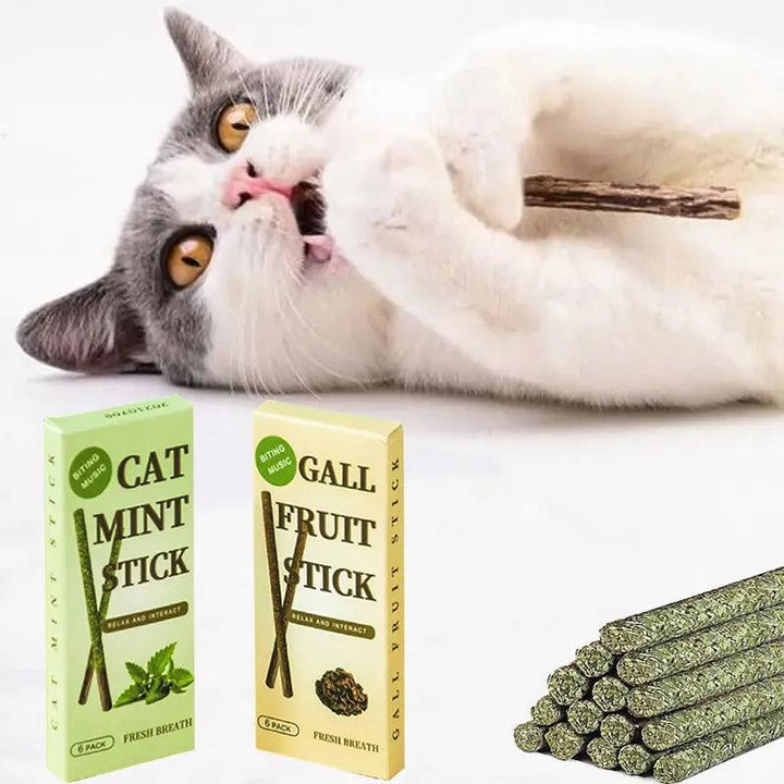 Natural Cat Mint Sticks Catnip Chews - themiraclebrands.com