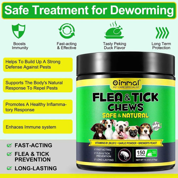 Natural Chewable Flea Tick Control - themiraclebrands.com