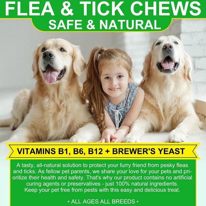 Natural Chewable Flea Tick Control - themiraclebrands.com