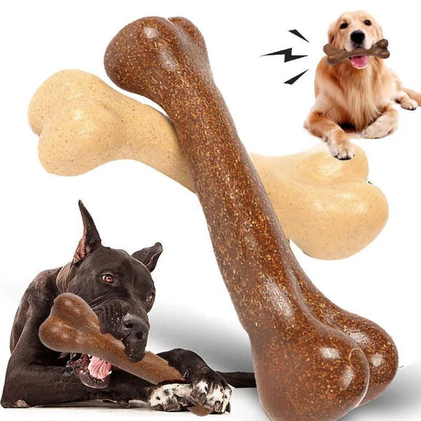 Natural Dog Chew Toy - Bite Resistant Bone - themiraclebrands.com