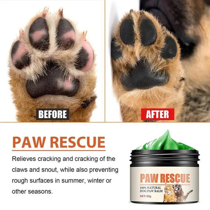 Natural Paw Balm Cream for Dog Paws (30g) - themiraclebrands.com