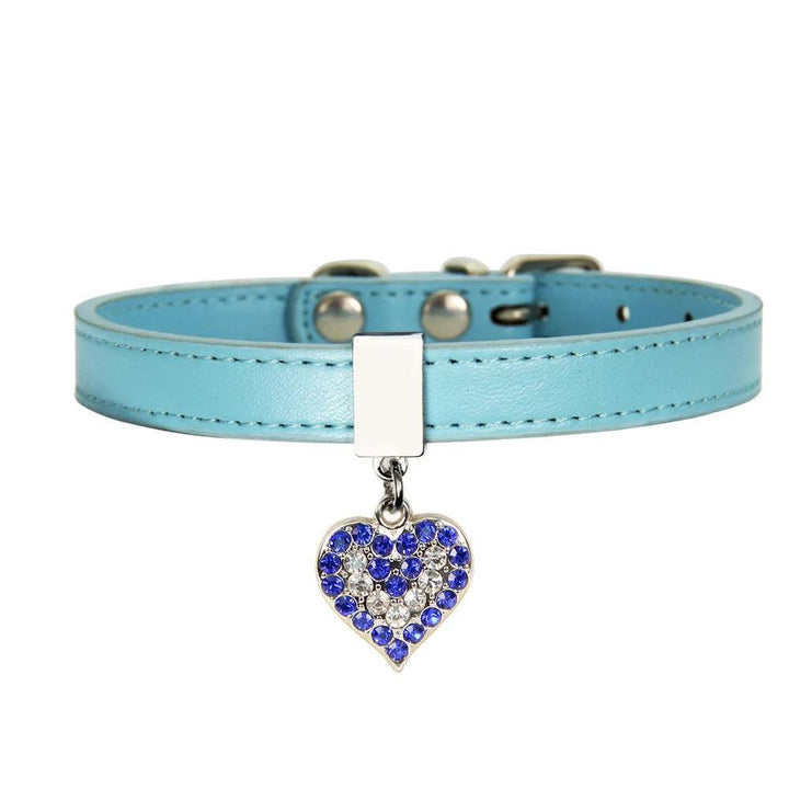 New Cute Pet Peach Heart Pet Collar - themiraclebrands.com