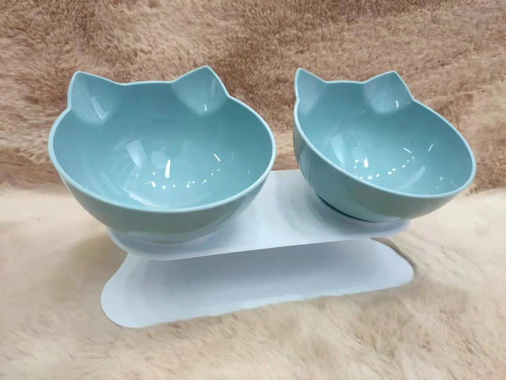 Non-Slip Double Pet Water Food Feed Cat Bowls - themiraclebrands.com