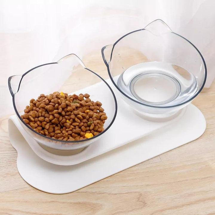 Non-Slip Double Pet Water Food Feed Cat Bowls - themiraclebrands.com