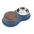 Non-Slip Stainless Steel Double Pet Bowl - themiraclebrands.com
