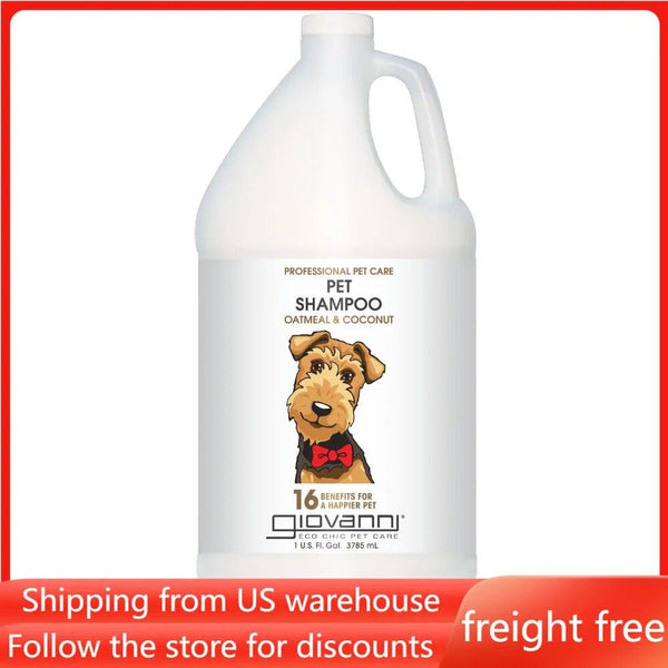 Oatmeal Coconut Dog Shampoo - themiraclebrands.com