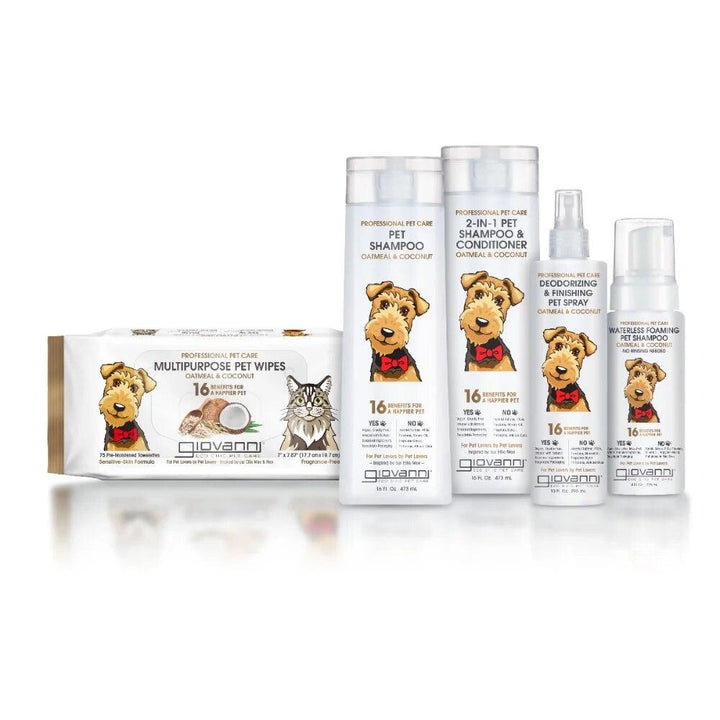 Oatmeal Coconut Dog Shampoo - themiraclebrands.com