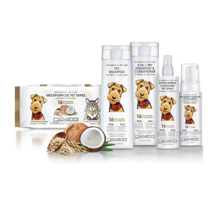 Oatmeal Coconut Dog Shampoo - themiraclebrands.com