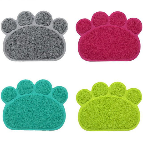 Paw Print Pet Litter Mat Charming Functional - themiraclebrands.com