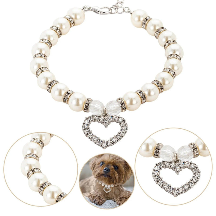 Pearls and Diamonds Pet Collar - themiraclebrands.com