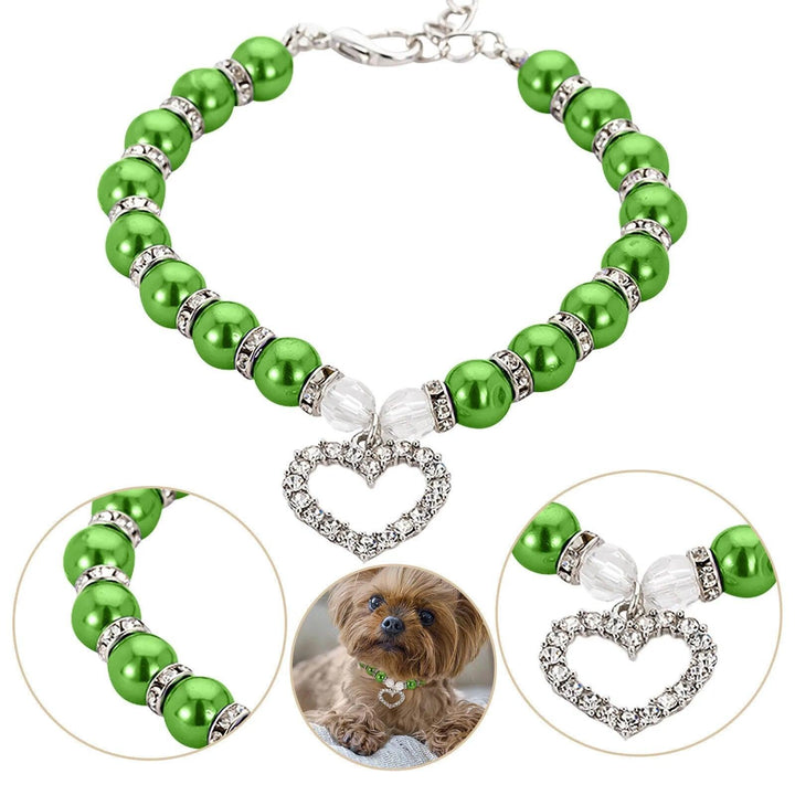 Pearls and Diamonds Pet Collar - themiraclebrands.com