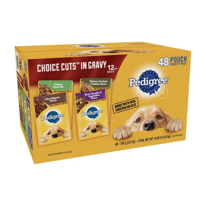 PEDIGREE Choice Cuts Wet Dog Food 48 Pack - themiraclebrands.com