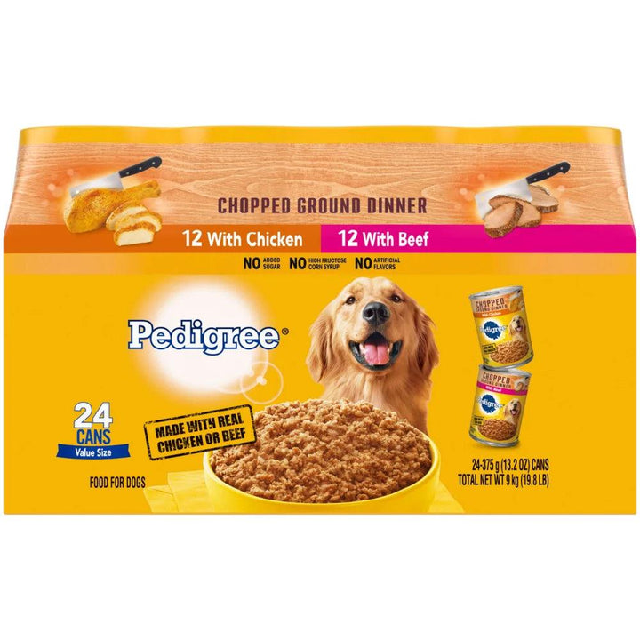 Pedigree Wet Dog Food Variety Pack 24x13.2 oz - themiraclebrands.com