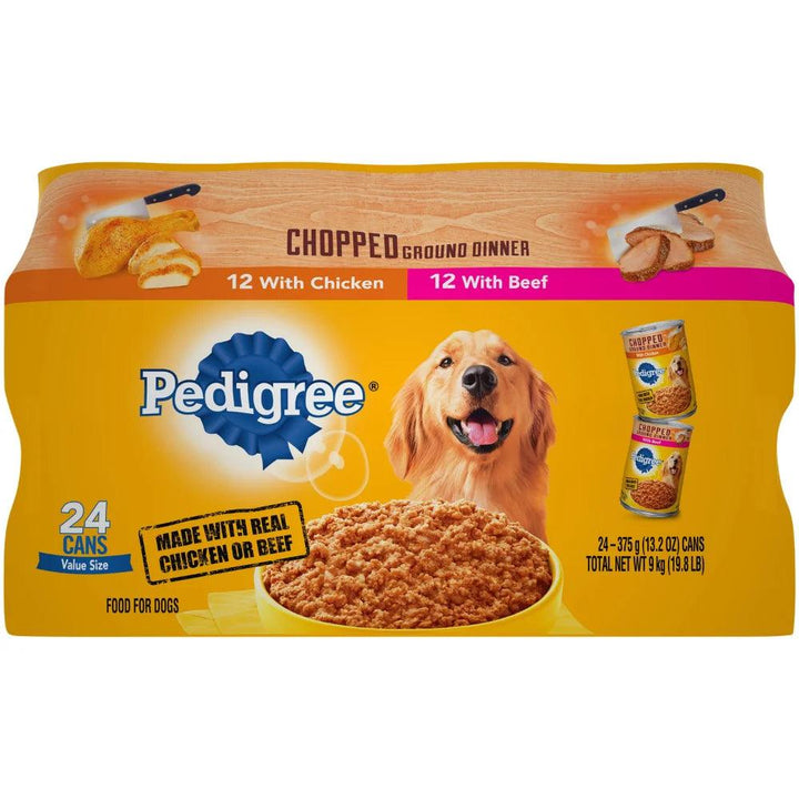 Pedigree Wet Dog Food Variety Pack 24x13.2 oz - themiraclebrands.com