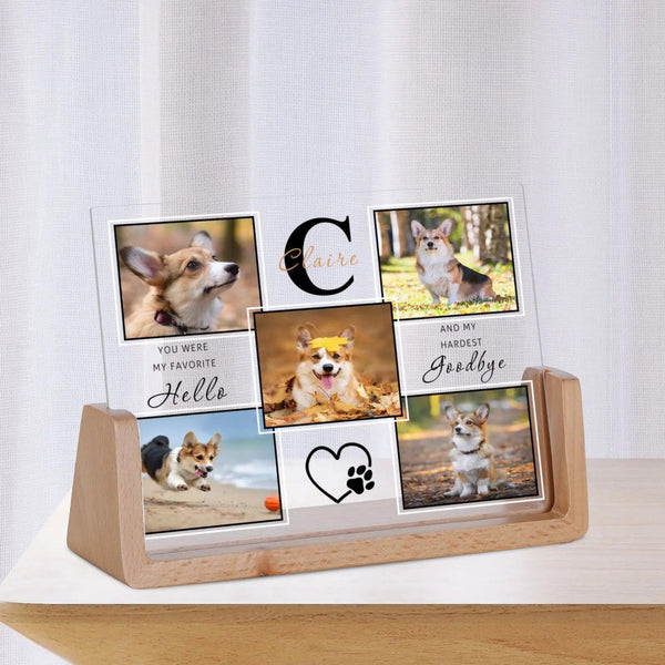 Personalized 5 Pet Photo Collage Frame - themiraclebrands.com