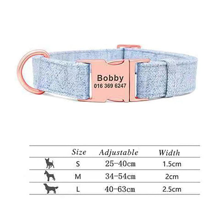 Personalized Name Adjustable Collar - themiraclebrands.com