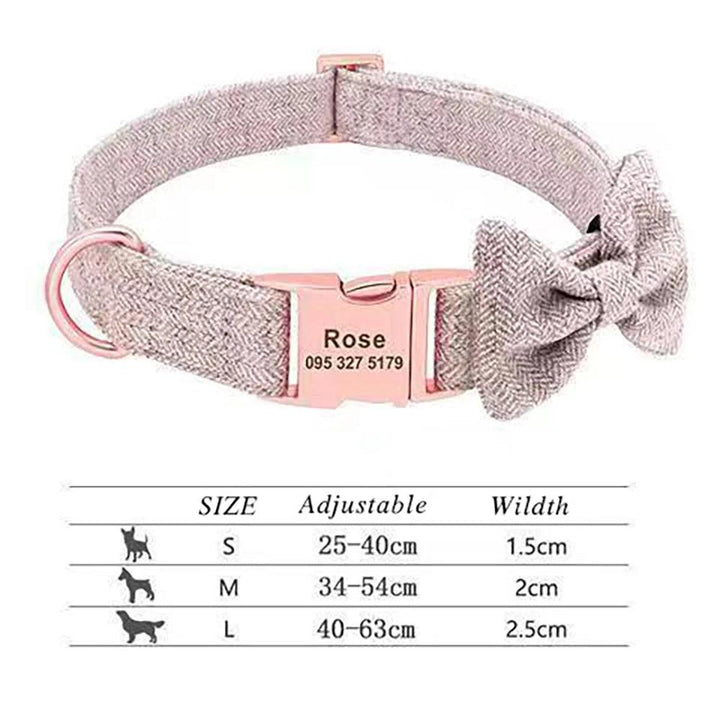 Personalized Name Adjustable Collar - themiraclebrands.com