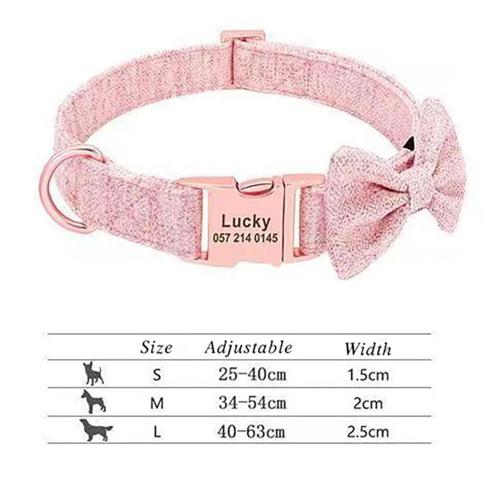 Personalized Name Adjustable Collar - themiraclebrands.com