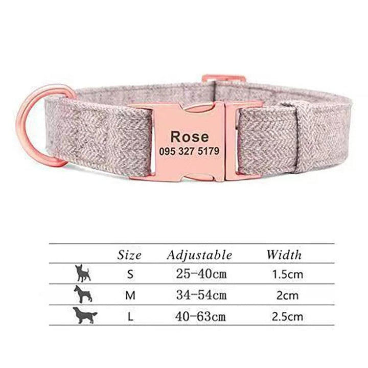 Personalized Name Adjustable Collar - themiraclebrands.com