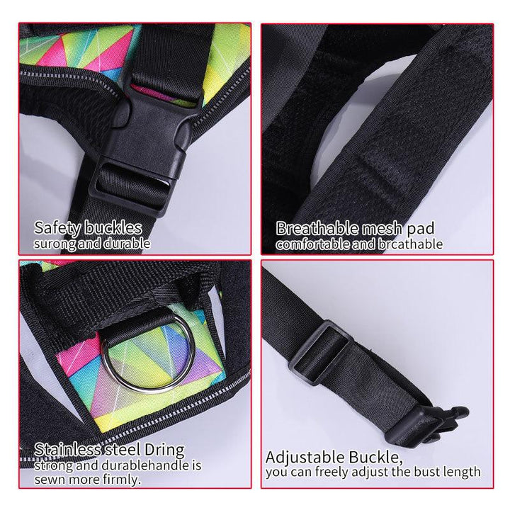 Personalized Reflective Neck Guard Dog Chest Strap - themiraclebrands.com