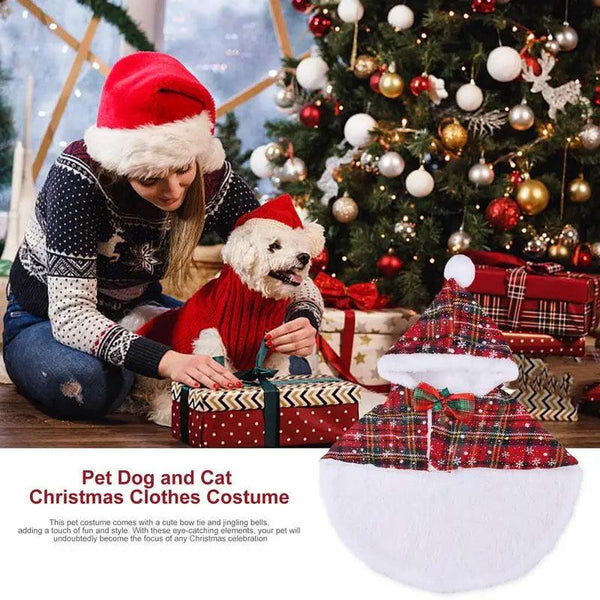 Pet Christmas Cloak Costume - themiraclebrands.com