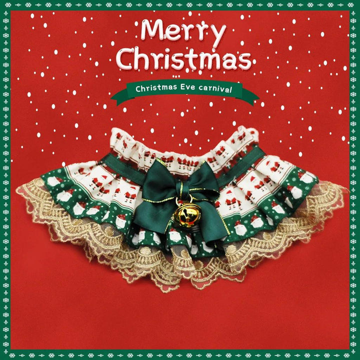 Pet Christmas Collar Bib for Cat Dog Cosplay - themiraclebrands.com