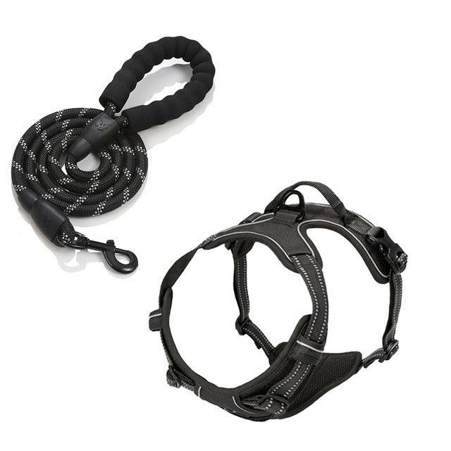 Pet Dog Chest Strap Vest with Explosion-Proof Buckle Traction Rope - themiraclebrands.com