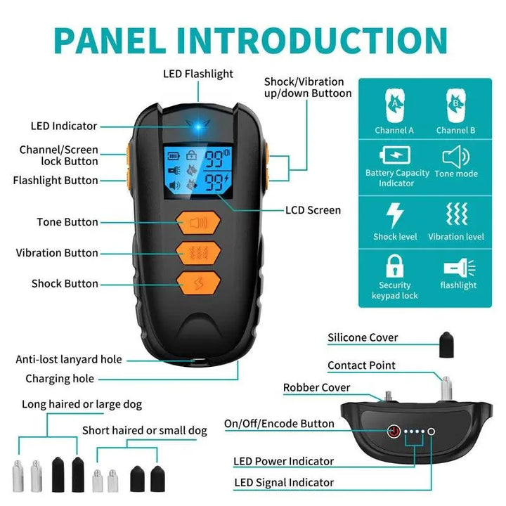 Pet Dog Training Collar Electric Remote Control - themiraclebrands.com