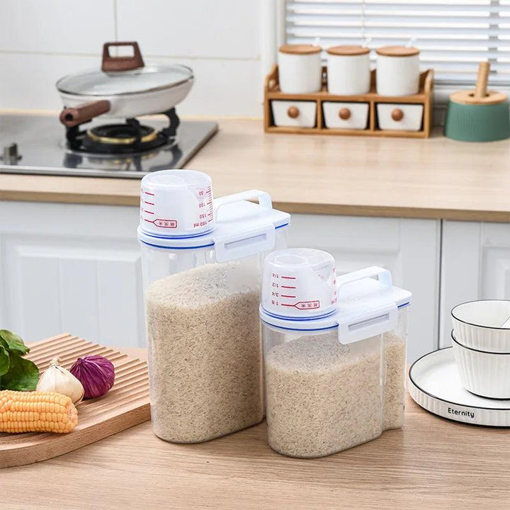 Pet Food Storage Tank with Measuring Cup - themiraclebrands.com