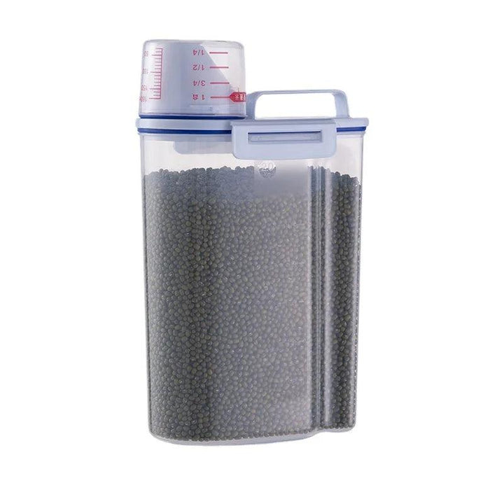 Pet Food Storage Tank with Measuring Cup - themiraclebrands.com