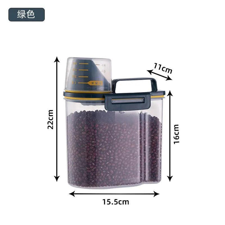 Pet Food Storage Tank with Measuring Cup - themiraclebrands.com