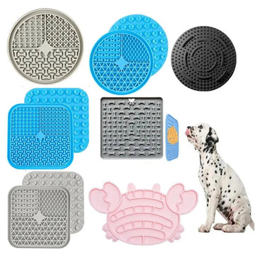 Pet Lick Pads Square and Round Options - themiraclebrands.com