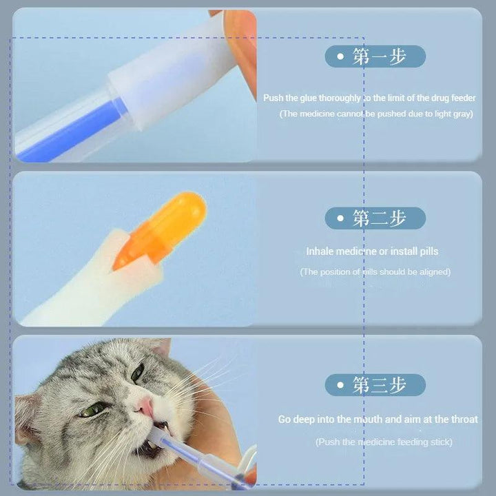 Pet Medicine Feeder Syringe for Pets - themiraclebrands.com