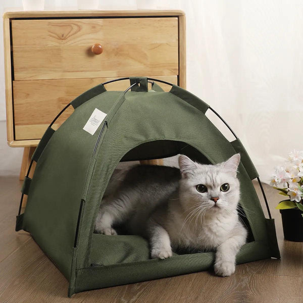 Pet Tent Bed Cozy Retreat for Cats - themiraclebrands.com