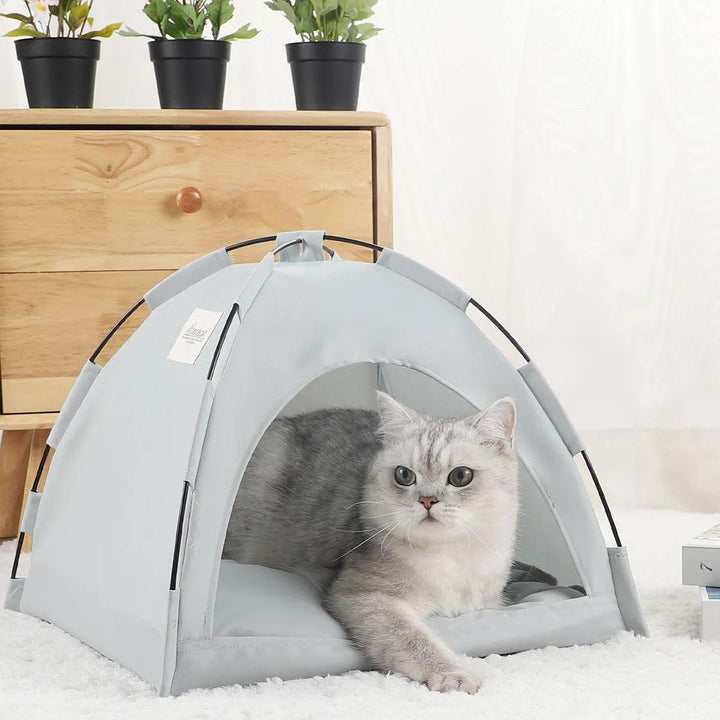 Pet Tent Bed Cozy Retreat for Cats - themiraclebrands.com