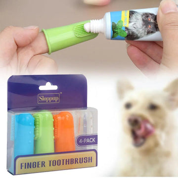 Pet Toothbrush Set - 4 Super Soft Brushes - themiraclebrands.com