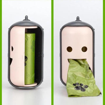 Pet Waste Bag Dispenser with Leash Clip - themiraclebrands.com