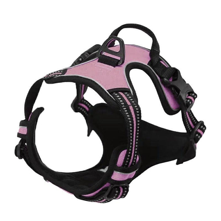 Pet Dog Chest Strap Vest with Explosion-Proof Buckle Traction Rope - themiraclebrands.com