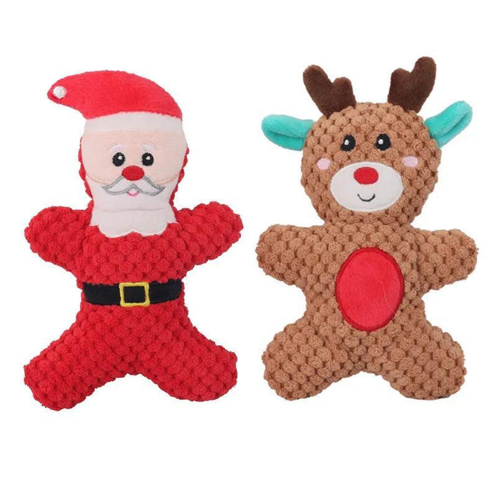 Plush Santa Chewing Toy for Pets - themiraclebrands.com