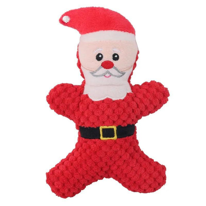 Plush Santa Chewing Toy for Pets - themiraclebrands.com